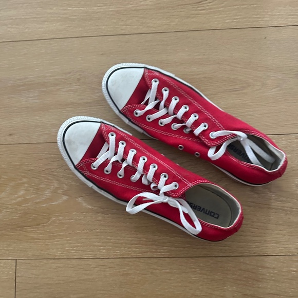 Red Converse - Picture 1 of 4